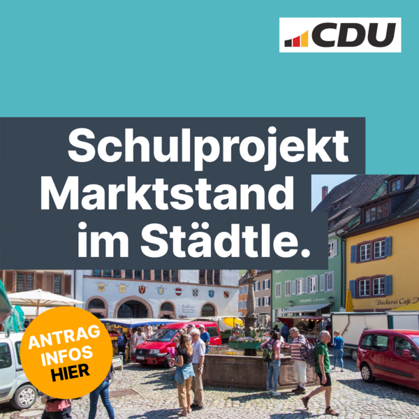 Schulprojekt Marktstand